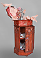 pietso lettres d'enfance chambre de la marquise - sculpture contemporaine château d'Aulteribe- exposition loci par ci et mes mémoires d'oiseaux - Piet.sO 2024 pietso