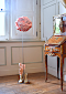  pietso lettres d'enfance chambre de la marquise - sculpture contemporaine château d'Aulteribe- exposition loci par ci et mes mémoires d'oiseaux - Piet.sO 2024 pietso1