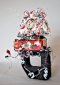  dirty sculpture,  contemporary art , clock  revisited