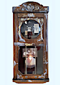 sculpture horloge parlante